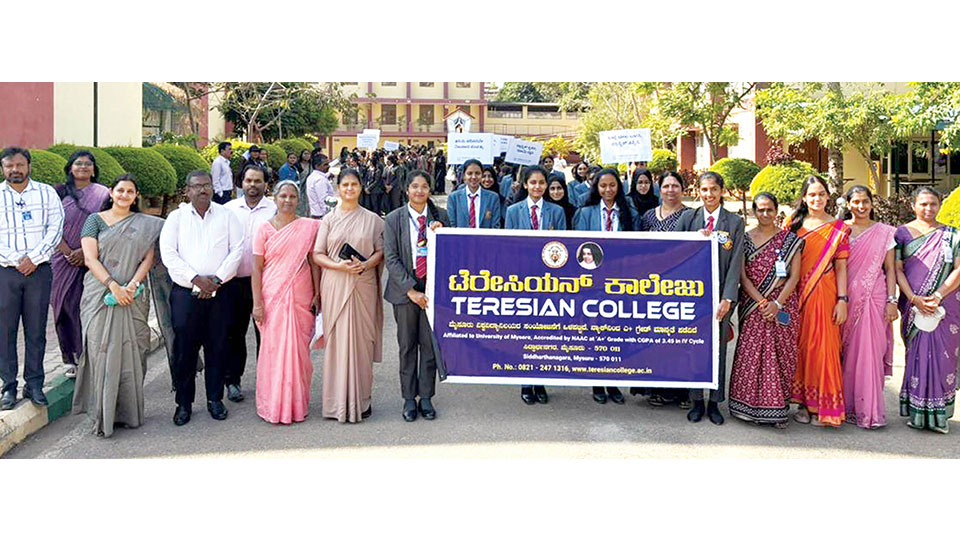 Science Week at Teresian College