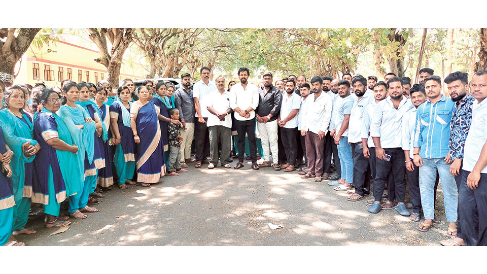 Stadium planned at KSIC Filature Factory land in T. Narasipur: Protest intensifies to change site