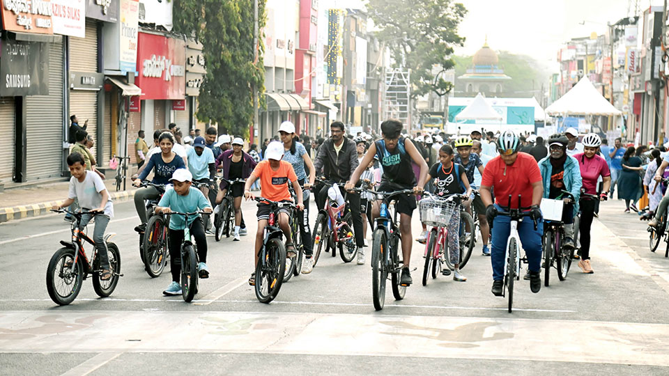 Mysuru Cycle Day creates awareness on healthy lifestyle