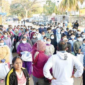 600-kg dry waste cleared in Chamundi foothill plogging