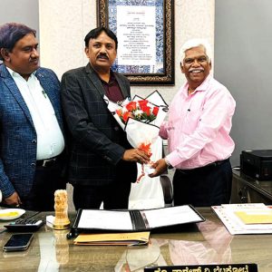Prof. K. Ramakrishnaiah takes charge as Music Varsity VC