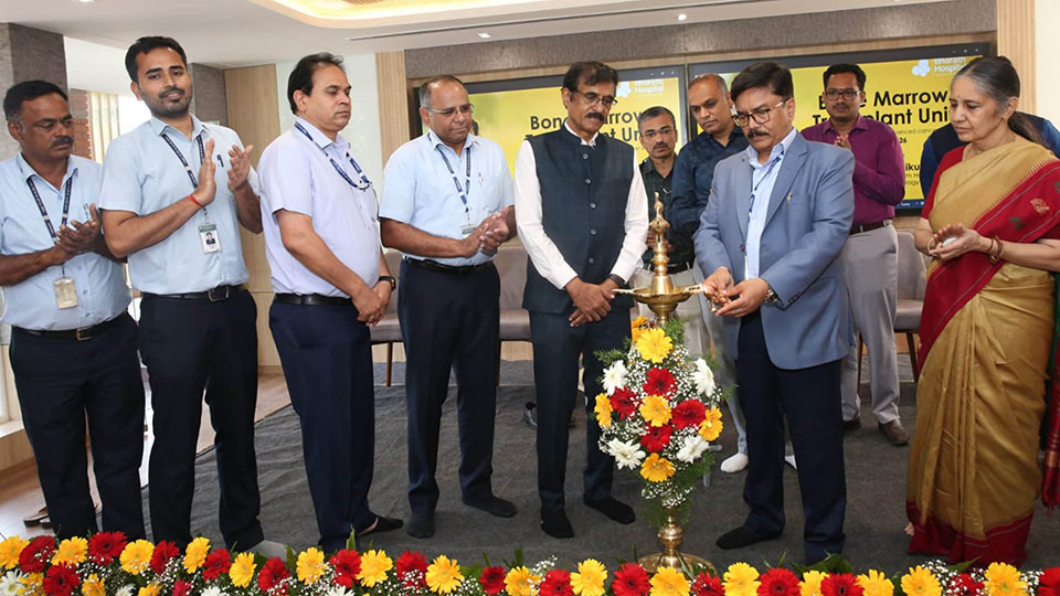 Bone Marrow Transplant Unit launched at Bharath Cancer Hospital
