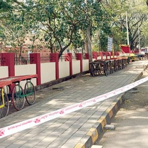 Footpath vendors evicted