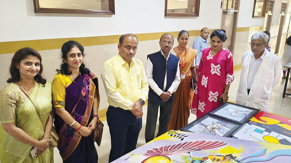 JSS AHER and JSS Hospital hold ‘Art for Smiles’ to support Paediatric Care
