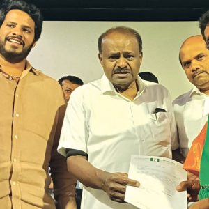 SBM Manju appointed JD(S) City President