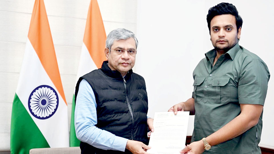 Mysuru-Kushalnagar Railway Line scrapped: MP urges Railway Minister to revive project 