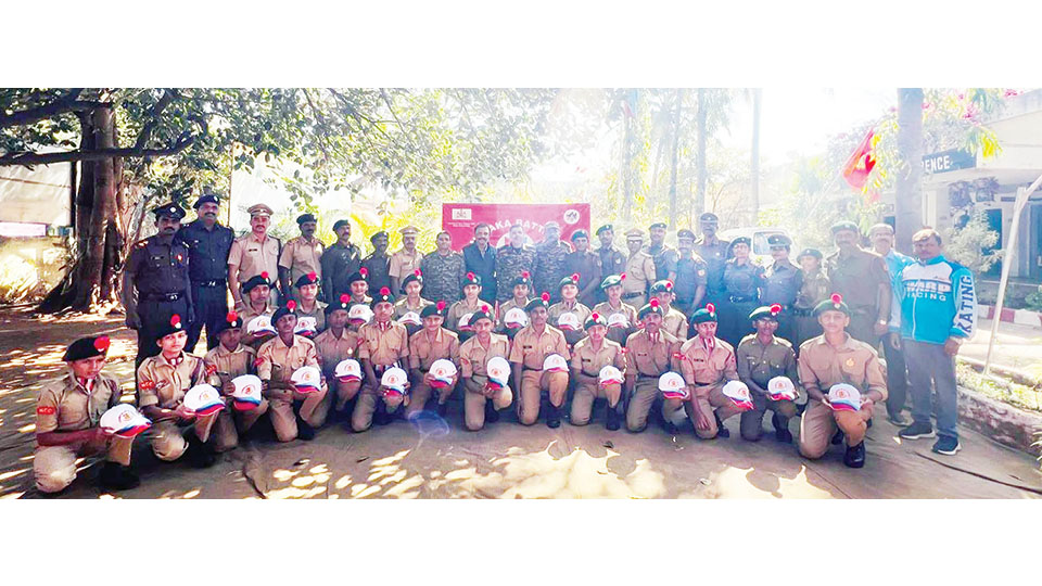 ‘Ideal NCC Cadet’ Cap Presentation Ceremony held