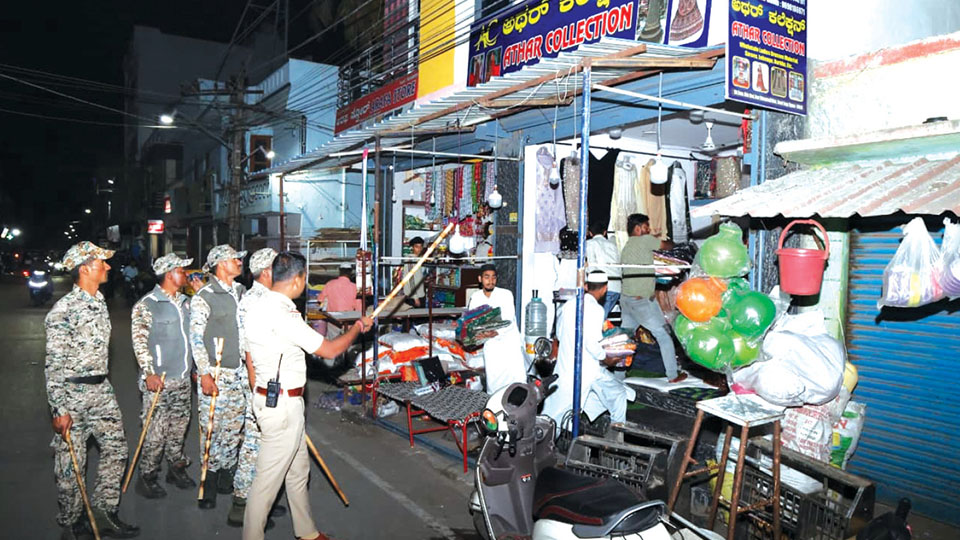 Special night patrolling…