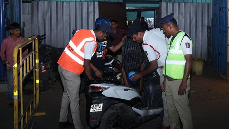 Mysuru Police, please tackle drug traffic first, vehicular traffic next