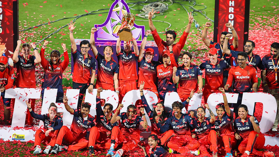 RCB wins second WPL title