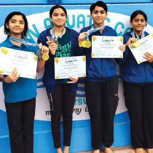 ASMITA Khelo India Women’s Swimming League: City swimmers shine