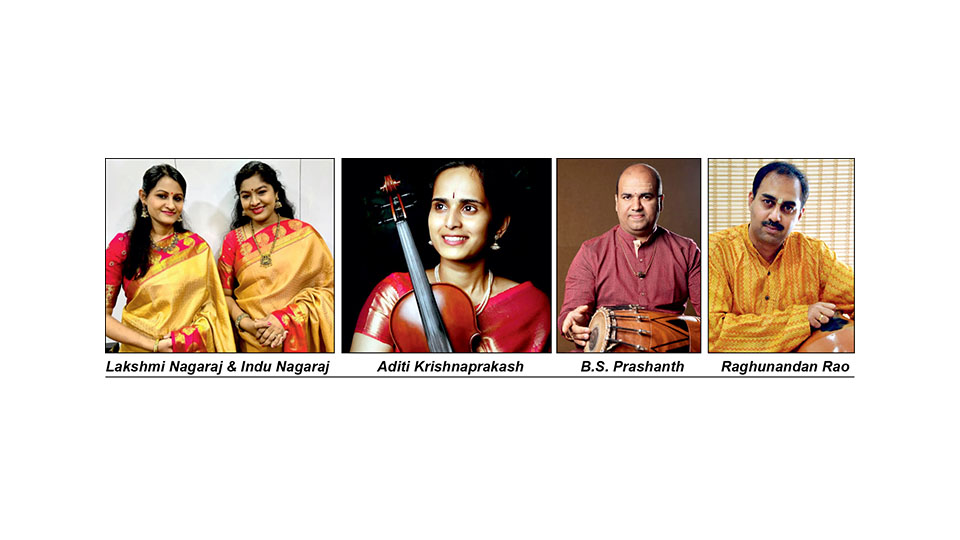 Chilkunda Sisters to sing at Bhagini Raaga Sourabha