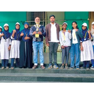 Excel in Throwball Tournament