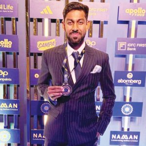 BCCI honour for city’s J. Suchith