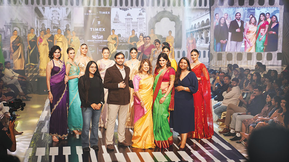 Showstoppers sizzle at Mysore Fashion Week Season-8
