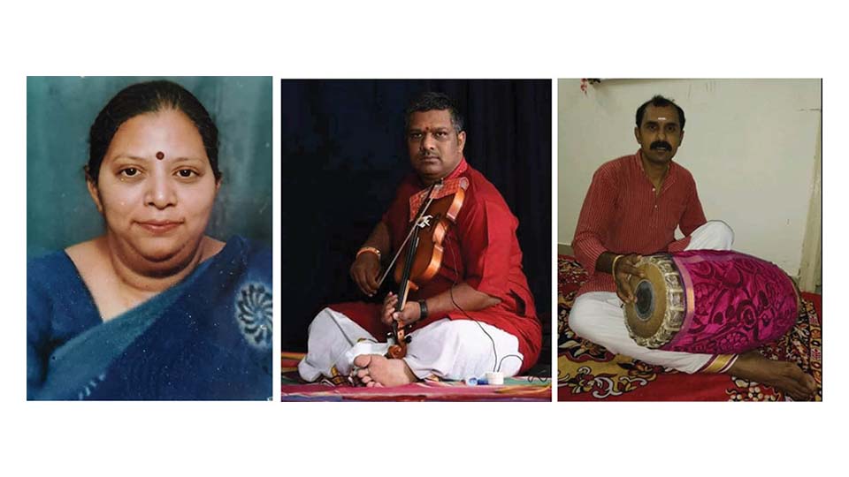 Music programme at Mysore Vasudevacharya’s house