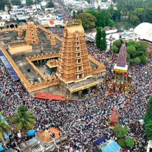 Lakhs witness Panchamaharathotsava