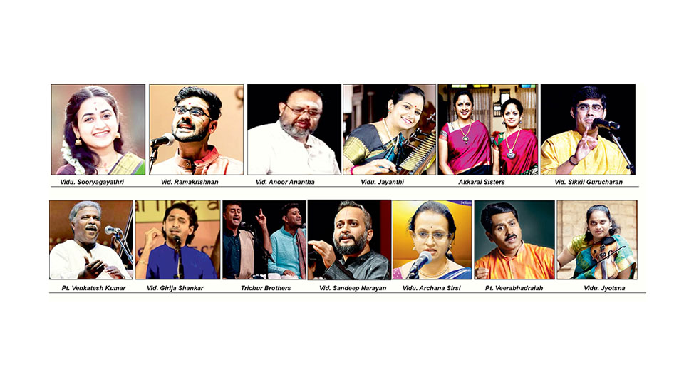 136th Sri Ramothsava Sangeethothsava at Alammana Choultry in city from Mar. 27