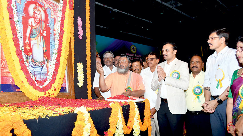 Sri Renukacharya Jayanti celebrated in city