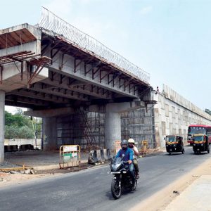 Nanjangud Highway flyover work gains pace