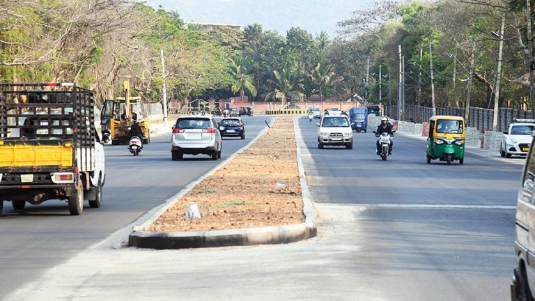 Hyder Ali Road widened - Star of Mysore