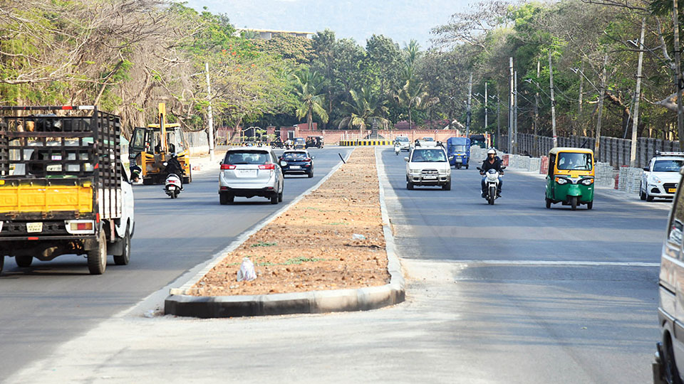 Hyder Ali Road widened
