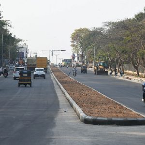 Road turns sleek, but trees vanish