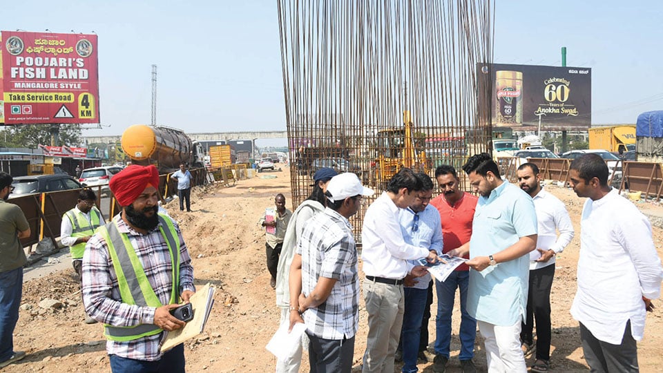 Kempegowda Circle flyover works: Ensure movement of smooth traffic: MP Yaduveer