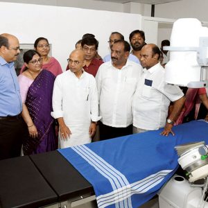 Minister Dr. Sharan Prakash Patil inaugurates medical facilities