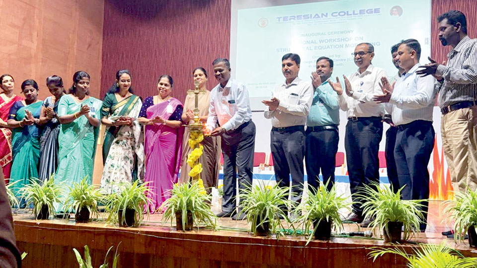 National workshop at Teresian College