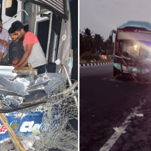 Four killed in early morning bus accident