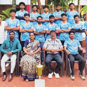 Winners in softball tournament