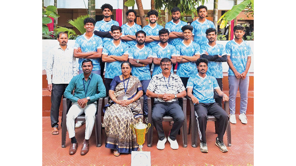 Winners in softball tournament