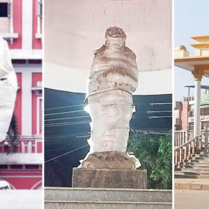 Why do we dress statues as cadavers?