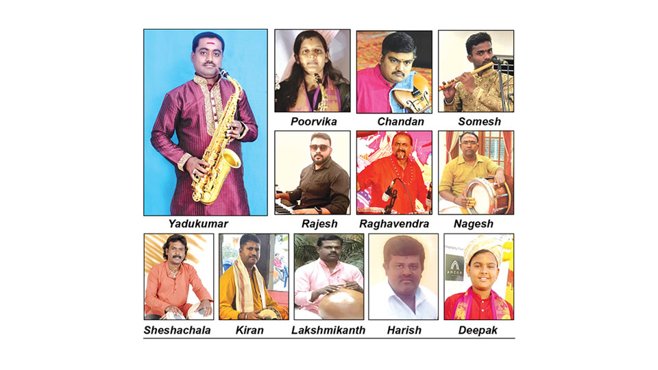 Saxophone recital at BVB