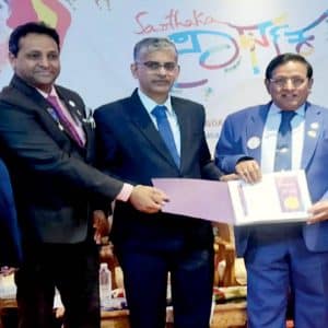 Ln. Dr. M.C. Bhansali bags International Award