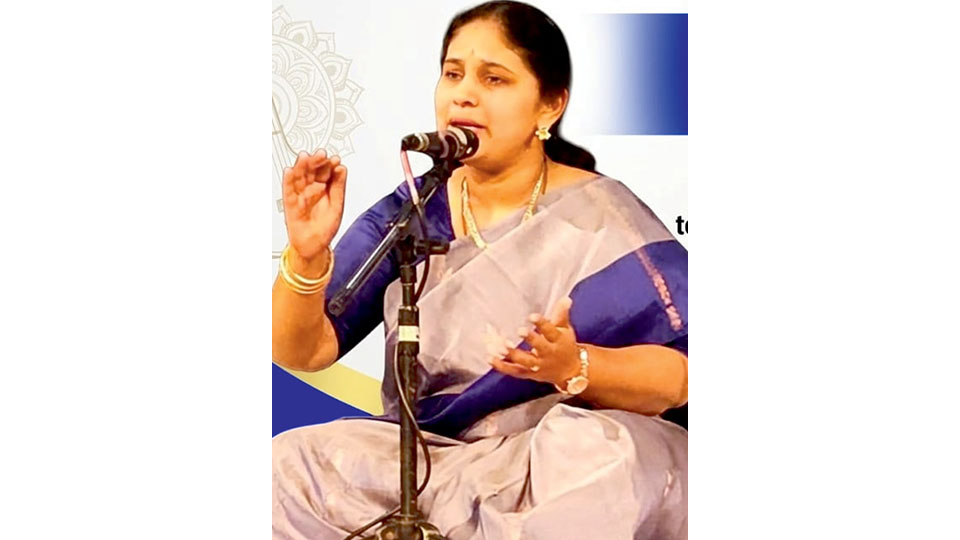 Shrimathi Devi’s concert in Akashvani’s natl. programme