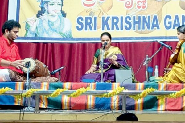 Vocal concert at Alwar Kala Bhavan