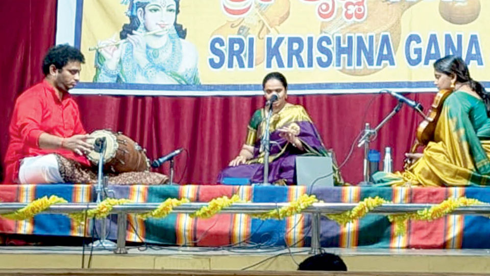 Vocal concert at Alwar Kala Bhavan