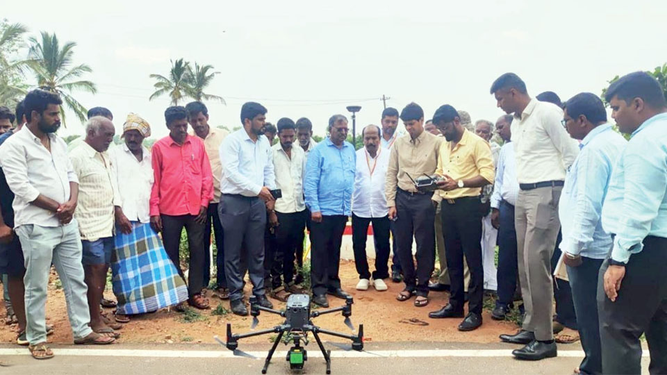 MDA begins drone survey in four villages