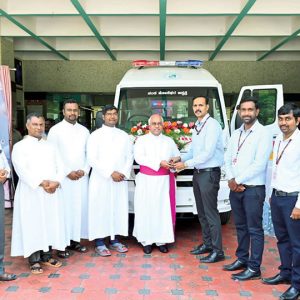 St. Joseph's Hospital launches advanced ambulance with CSR support