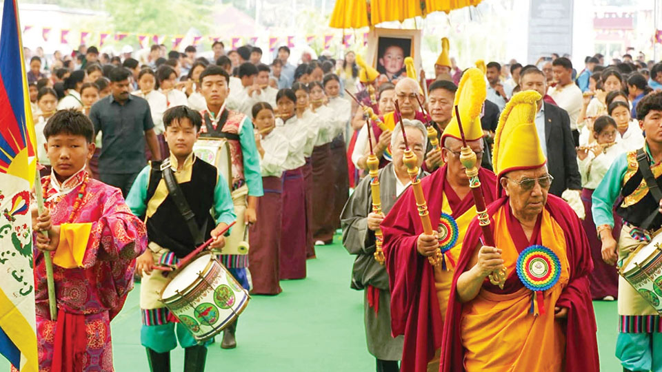 Prayers mark Panchen Lama’s 37th birthday in Bylakuppe