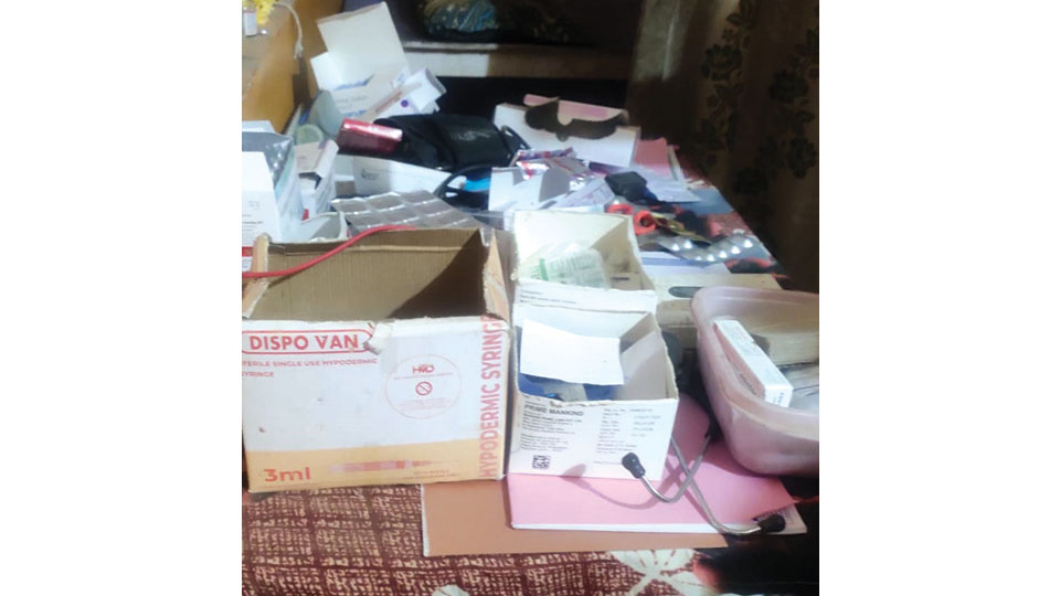 AYUSH Dept. orders closure of clinic at Devalapura