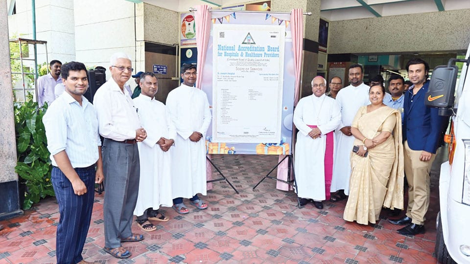 St. Joseph’s Hospital gets NABH Entry-level Certification