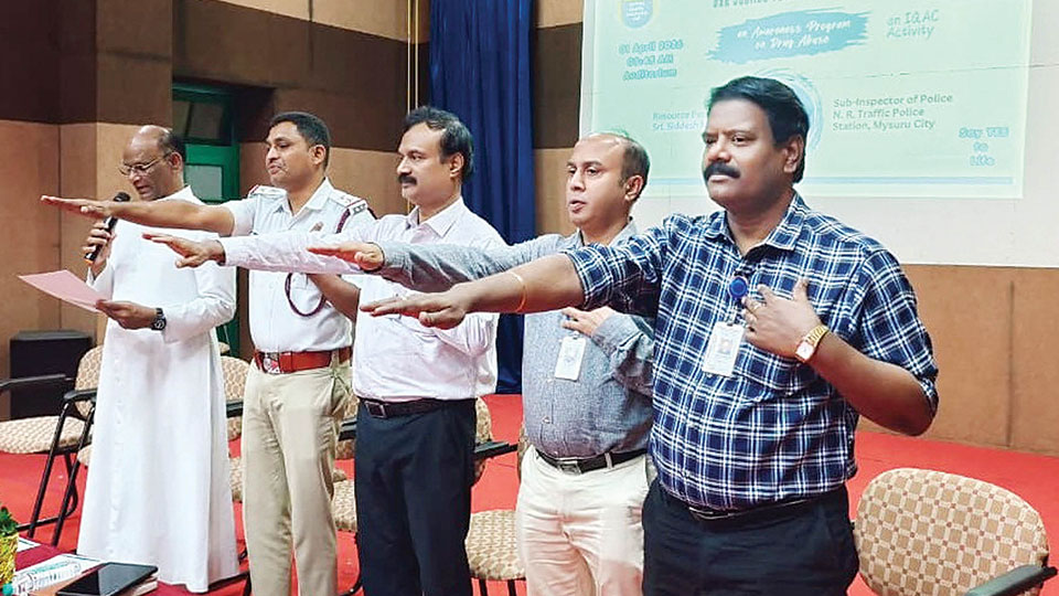 St. Philomena’s College holds awareness on drug abuse