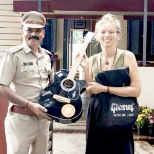 RPF helps Dutch traveller recover her lost guitar