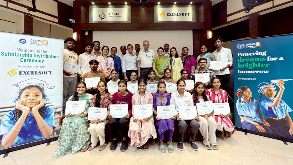 Akshaya Patra Foundation’s gesture to Govt. School kids