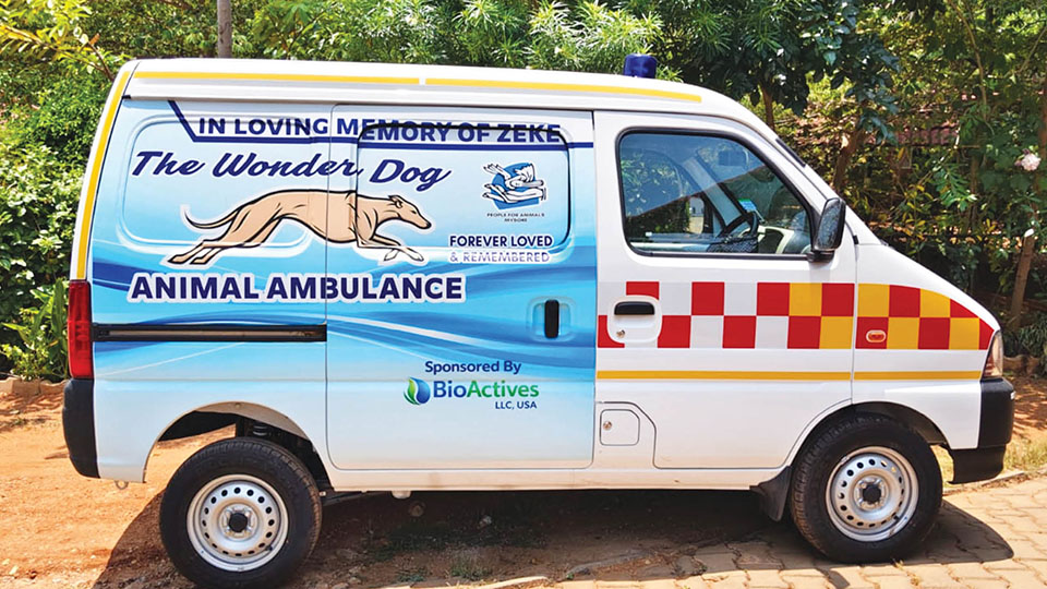 PFA adds animal ambulance to boost rescue efforts