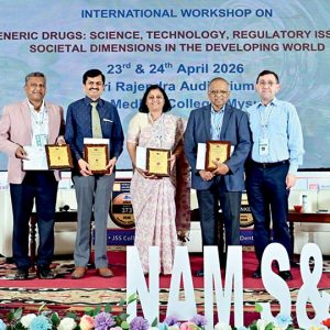 International workshop on Generic Drugs held at JSS Medical College