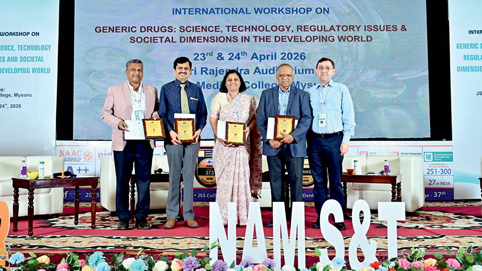 International workshop on Generic Drugs held at JSS Medical College